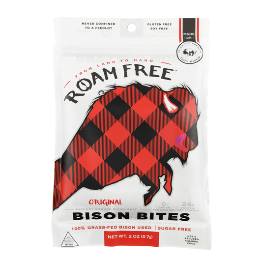 GO ROAM FREE Bison Buffalo Bites Original